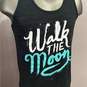Walk the Moon Black Graphic Tank Top